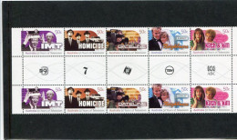 AUSTRALIA - 2006  TELEVISION IN AUSTRALIA  GUTTER  STRIP  MINT NH - Blocks & Kleinbögen