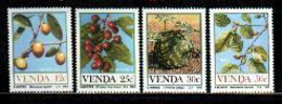 VENDA, 1985, MNH Stamps, Food From The Veld, Michel 112-115, - Venda