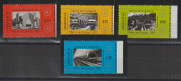 Venezuela 1983 Histoire Du Transport Métro 1148-51, 4 Val ** MNH - Venezuela