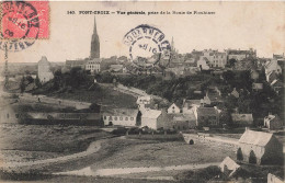 Pont Croix * Vue Générale Du Village , Prise De La Route De Plouhinec - Pont-Croix