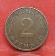 2 Pfennig 1974 F - TTB - Pièce Monnaie Allemagne - Article N°1367 - 2 Pfennig