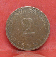 2 Pfennig 1976 J - TTB - Pièce Monnaie Allemagne - Article N°1376 - 2 Pfennig