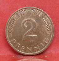 2 Pfennig 1978 F - TTB - Pièce Monnaie Allemagne - Article N°1381 - 2 Pfennig