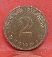 2 Pfennig 1978 J - TTB - Pièce Monnaie Allemagne - Article N°1383 - 2 Pfennig