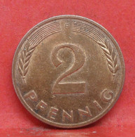 2 Pfennig 1979 F - TTB - Pièce Monnaie Allemagne - Article N°1385 - 2 Pfennig