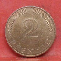 2 Pfennig 1979 J - TTB - Pièce Monnaie Allemagne - Article N°1387 - 2 Pfennig