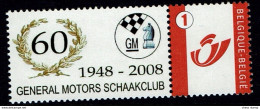 Schach Chess Ajedrez échecs - Belgiien Belgie Belgium - General Motors Schaakclub - Andere & Zonder Classificatie