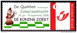 Schach Chess Echecs - Belgien - De Koning Zoekt - MiNr 3748 - Altri & Non Classificati