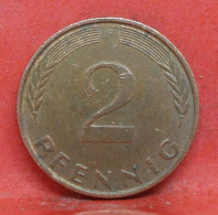 2 Pfennig 1981 F - TTB - Pièce Monnaie Allemagne - Article N°1391 - 2 Pfennig