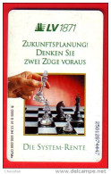 Schaken Schach Chess Ajedrez échecs - Telefoonkaart Duitsland - Spelletjes