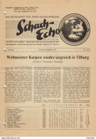 Schach Chess Ajedrez échecs - Schach-Echo -Nr 23 / 1979 - Deportes