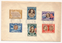 REPUBLICA SAN MARINO 1-8-1955   ROOSEVELT       2 SCANS - Postal Stationery