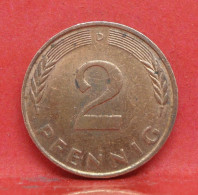 2 Pfennig 1988 D - TTB  - Pièce Monnaie Allemagne - Article N°1411 - 2 Pfennig