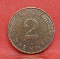 2 Pfennig 1988 F - TTB  - Pièce Monnaie Allemagne - Article N°1412 - 2 Pfennig