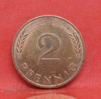 2 Pfennig 1988 J - TTB  - Pièce Monnaie Allemagne - Article N°1413 - 2 Pfennig