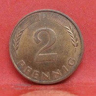 2 Pfennig 1990 G - TTB  - Pièce Monnaie Allemagne - Article N°1420 - 2 Pfennig