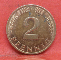 2 Pfennig 1996 G - TTB - Pièce Monnaie Allemagne - Article N°1442 - 2 Pfennig