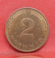 2 Pfennig 1996 J - TTB - Pièce Monnaie Allemagne - Article N°1443 - 2 Pfennig