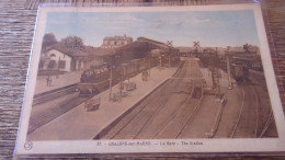 51  CHALONS LA GARE  1935 - Châlons-sur-Marne