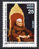 India 1977 Death Of President Ahmed, MNH, SG 842 (D) - Unused Stamps