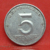 5 Pfennig 1952 A - TB - Pièce Monnaie Allemagne - Article N°1452 - 5 Pfennig