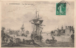 Landerneau * Représentation Du Port En 1776 * Bateau Voilier - Landerneau