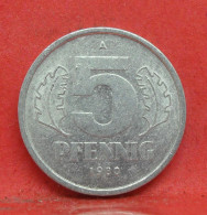 5 Pfennig 1980 A - TTB - Pièce Monnaie Allemagne - Article N°1466 - 5 Pfennig