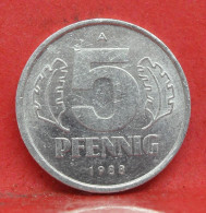 5 Pfennig 1988 A - TTB - Pièce Monnaie Allemagne - Article N°1470 - 5 Pfennig