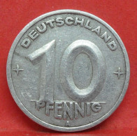 10 Pfennig 1949 A - TTB - Pièce Monnaie Allemagne - Article N°1476 - 10 Pfennig