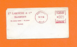 EMA FRANCE SPECIMEN TRANSPORT CAMION TRUCK LKW LAROCHE TRANSPORTS GALLIENI BONDY 93 1965 - Vrachtwagens