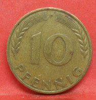 10 Pfennig 1971 F - TTB - Pièce Monnaie Allemagne - Article N°1493 - 10 Pfennig