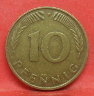 10 Pfennig 1979 F - TTB - Pièce Monnaie Allemagne - Article N°1512 - 10 Pfennig