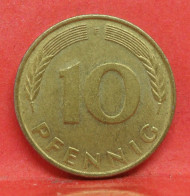 10 Pfennig 1979 F - SUP - Pièce Monnaie Allemagne - Article N°1513 - 10 Pfennig