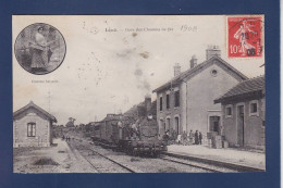 CPA [72] Sarthe > Loue Train Gare Chemin De Fer Station - Loue