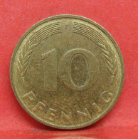 10 Pfennig 1983 F - TTB - Pièce Monnaie Allemagne - Article N°1517 - 10 Pfennig