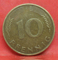 10 Pfennig 1989 F - TTB - Pièce Monnaie Allemagne - Article N°1520 - 10 Pfennig