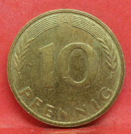 10 Pfennig 1990 A - TTB - Pièce Monnaie Allemagne - Article N°1522 - 10 Pfennig