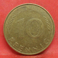 10 Pfennig 1991 J - TTB - Pièce Monnaie Allemagne - Article N°1528 - 10 Pfennig