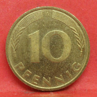 10 Pfennig 1996 A - TTB - Pièce Monnaie Allemagne - Article N°1530 - 10 Pfennig