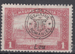 Romania Overprint On Hungary Stamps Occupation Transylvania 1919 Mi#40 II Mint Hinged - Transylvania