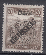 Romania Overprint On Hungary Stamps Occupation Transylvania 1919 Mi#56 Mint Hinged - Transylvania