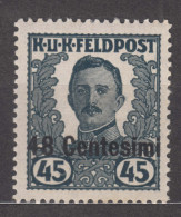 Austria Feldpost Occupation Of Italy 1918 Mi#IX Mint Hinged - Unused Stamps