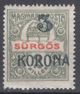 Hungary Temesvar 1919 Serbian Zone Mi#10 A Mint Hinged - Temesvár
