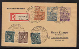 Germany Allied Occupation, Soviet Zone, Nice Cover - Autres & Non Classés