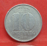 10 Pfennig 1968 A - TTB - Pièce Monnaie Allemagne - Article N°1536 - 10 Pfennig