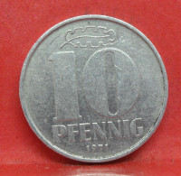 10 Pfennig 1971 A - TTB - Pièce Monnaie Allemagne - Article N°1537 - 10 Pfennig