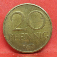 20 Pfennig 1971 - TTB - Pièce Monnaie Allemagne - Article N°1547 - 20 Pfennig