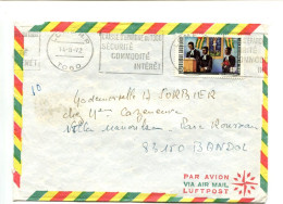 Rép. Togolaise - Affranchissement Sur Lettre Par Avion - Religions Au Togo Culte Protestant - Togo (1960-...)