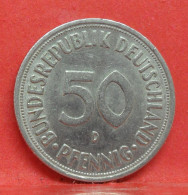 50 Pfennig 1970 D - TTB - Pièce Monnaie Allemagne - Article N°1549 - 50 Pfennig