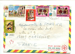 Rép. Togolaise - Affranchissement Sur Lettre Par Avion - Agriculture / Pionniers / - Togo (1960-...)